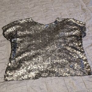 Sequin top XS